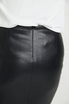 Vegan Leather Midi Skirt