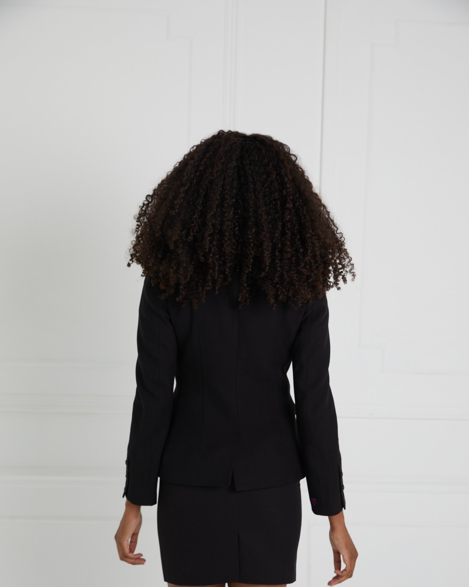 I.D Determined Everyday Black Blazer back