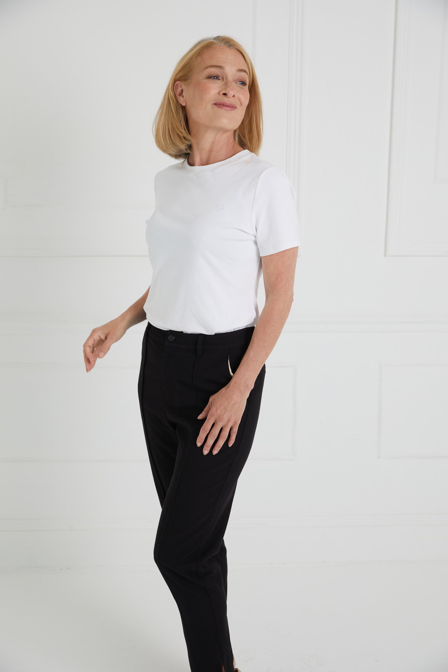 Black Cigarette Trousers