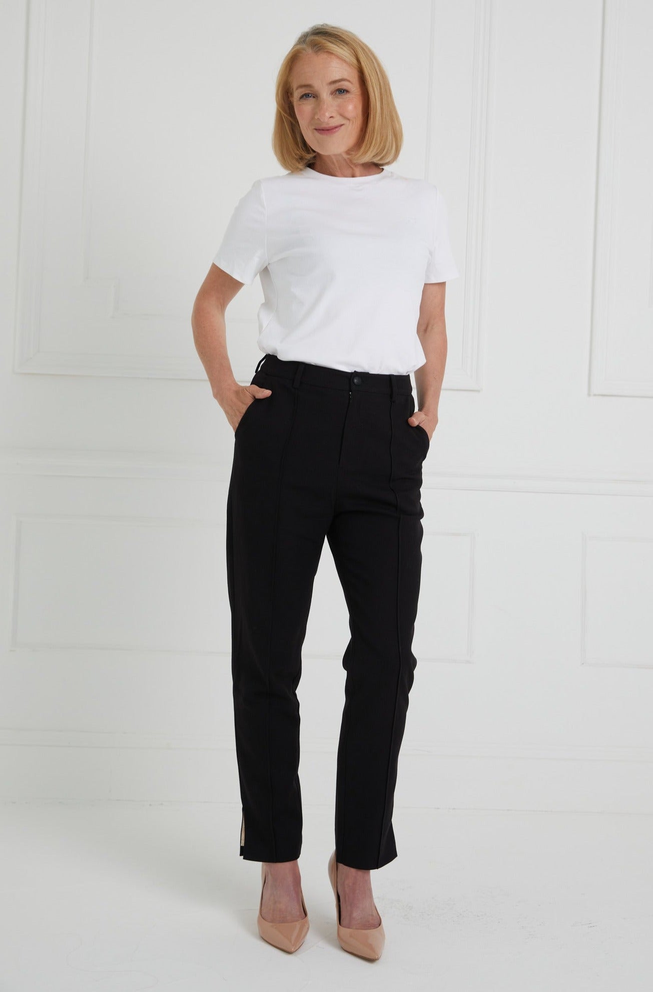 Black Cigarette Trousers