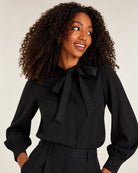 Goddess Blouse Black - House of Kind (London) Limited