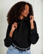 Goddess Blouse Black - House of Kind (London) Limited