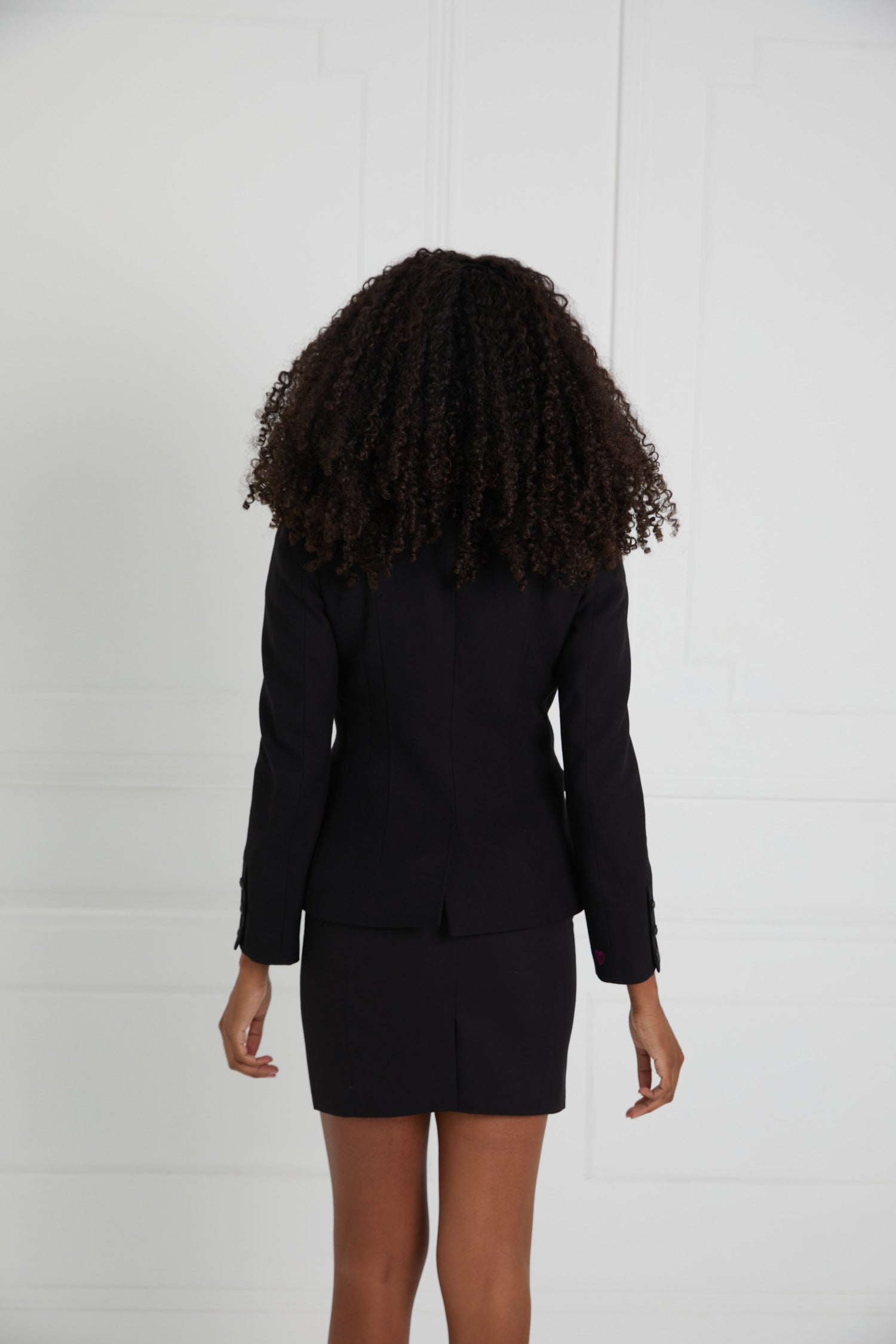I.D Determined Everyday Black Blazer - House of Kind (London) Limited