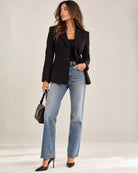 I.D Determined Everyday Black Blazer - House of Kind (London) Limited