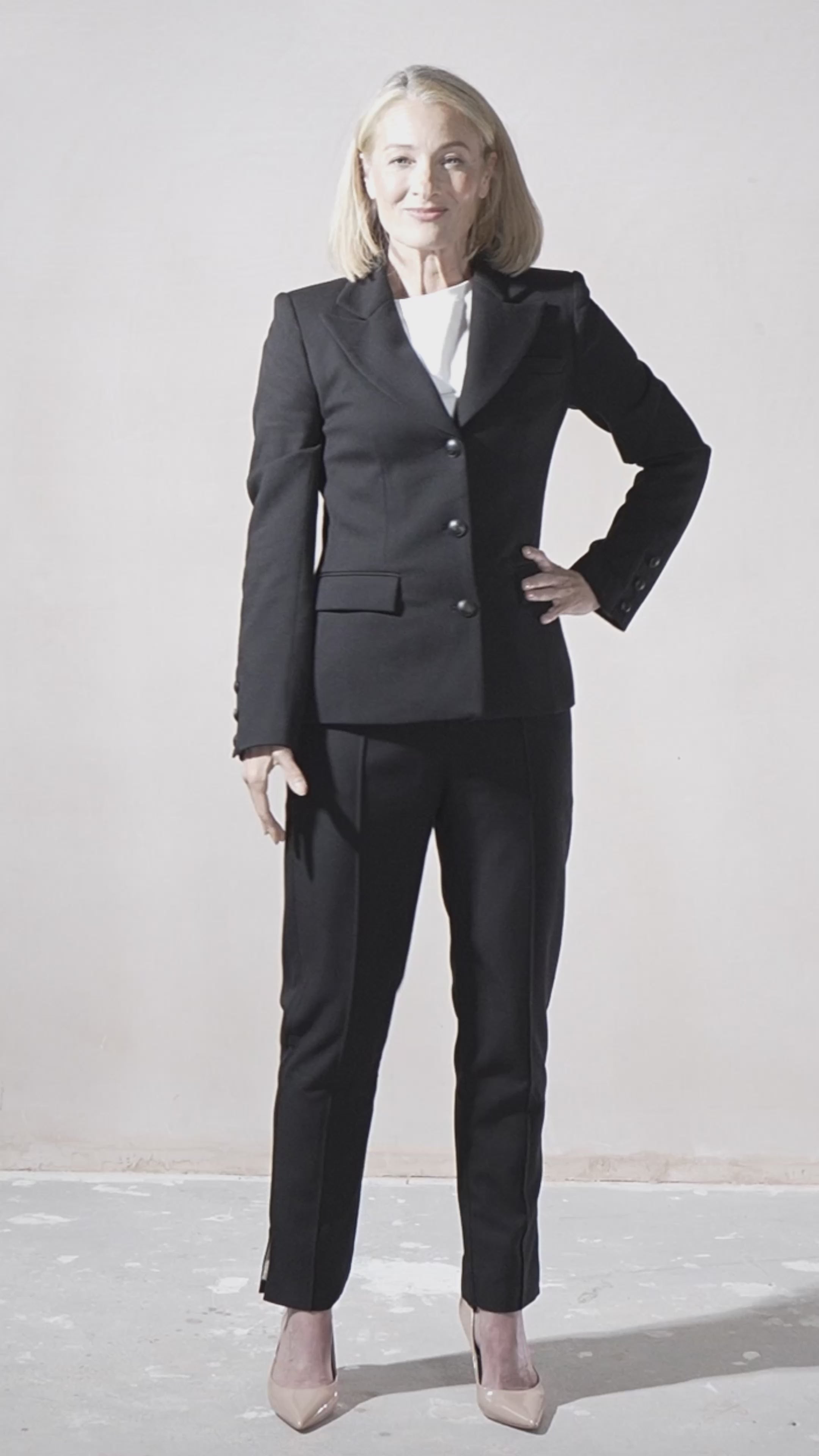 I.D Determined Everyday Black Blazer video