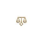 Scales of Justice Pin - House of Kind (London) Limited